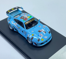 Load image into Gallery viewer, MC 1:64 Blue RWB 993 Classic Sports Model Diecast Metal Car New Collection
