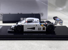 Load image into Gallery viewer, YS 1:64 Silver C9 #61 Racing Sports Model Diecast Metal Car New Collection
