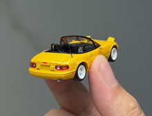 Load image into Gallery viewer, MT 1:64 JDM Yellow Miata MX5 Roadster Sports Model Diecast Metal Car New Collection
