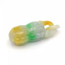 Load image into Gallery viewer, Nature Jade Pendant Peanut Necklace Gift Jewelry charm Blessing Lucky Fortune a

