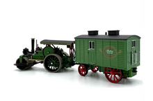 Load image into Gallery viewer, OXFORD 1:76 Green Steam Roller Trailer Vintage Classic Model Diecast Metal Car New
