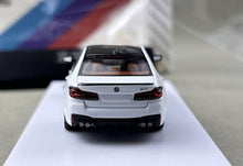 Load image into Gallery viewer, Howie 1:64 White M5 F90 Sedan Sports Model Diecast Metal Car New Collection
