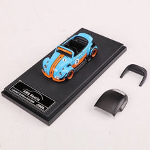 Load image into Gallery viewer, HKM 1:64 RWB Gulf Beetle VW Convertible Sports Model Diecast Metal Car
