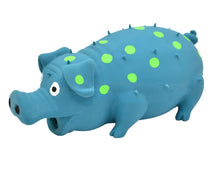 Load image into Gallery viewer, Dog Squeaky Toys Chew Puppy Rubber Pig Pet Breeds Play Fetch Reduce Anxiety Cute
