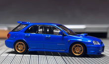 Load image into Gallery viewer, 1:64 Furuya Blue Impreza WRX STI VIII 8 Wagon Sport Model Diecast Metal Car
