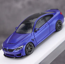 Load image into Gallery viewer, HH 1:64 Dark Blue M4 CS F82 Coupe Sports Model Diecast Metal Car New Collection
