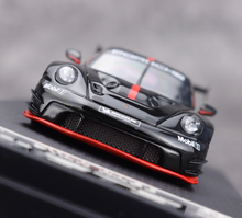 Load image into Gallery viewer, SR 1:64 Black 911 GT3 R Racing Sports Model Diecast Metal Car New Collection
