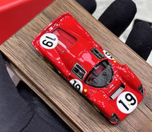 Load image into Gallery viewer, DMH 1:64 Red 1967 330 P4 #19 Hard Top Sports Model Diecast Resin Car New Collection
