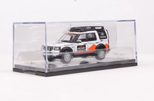 Load image into Gallery viewer, GCD 1:64 White Discovery 4 SUV Off Road Roof Rack Model Diecast Metal Car New
