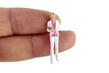 Load image into Gallery viewer, 1:64 Painted Figure Model Miniature Resin Diorama Sand Bussiness Man Lady Toy New
