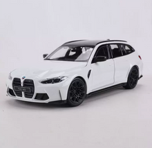 Load image into Gallery viewer, Bburago 1:24 White 2023 M3 Touring Sports Open Model Diecast Metal Car New Collection
