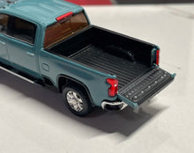Load image into Gallery viewer, SC 1:64 Blue Green Silverado Pickup Truck Sports Model Diecast Metal Car New Collection
