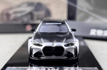 Load image into Gallery viewer, SW 1:64 Silver Carbon M4 ADRO BODY KIT Coupe Sport Model Diecast Metal Car New Collection
