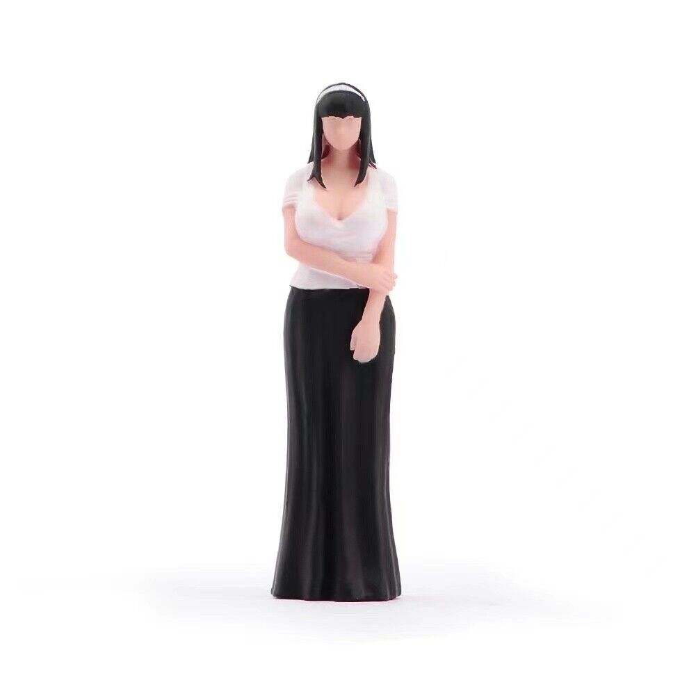 1:64 Painted Figure Model Miniature Resin Diorama Sand Model Beauty Sexy Girl New Collection