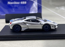 Load image into Gallery viewer, SH 1:64 Silver 488 Pista Novitec Sports Model Diecast Metal Car New Collection

