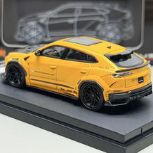 Load image into Gallery viewer, Flame 1:64 Yellow URUS LB Widebody Sports Model Diecast Metal Car New Collection
