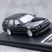 Load image into Gallery viewer, Mortal 1:64 Black E34 Touring Alpina B10 Wagon Sports Model Diecast Metal Car
