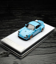 Load image into Gallery viewer, Zincit 1:64 Blue 911 964 Singer DLS Sports Model Diecast Metal Car New Collection
