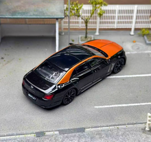Load image into Gallery viewer, MINIGT 1:64 Orange Black Bentley Flying Spur Sport Model Diecast Metal Car New Collection
