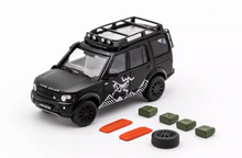 Load image into Gallery viewer, GCD 1:64 Black Discovery 4 SUV Off Road Roof Rack Model Diecast Metal Car New
