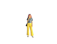 Load image into Gallery viewer, 1:64 Painted Figure Mini Model Miniature Resin Diorama Vintage Trendy Girl Set
