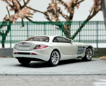 Load image into Gallery viewer, SW 1:64 White SLR McLaren Coupe Racing Sports Model Diecast Metal Car New Collection
