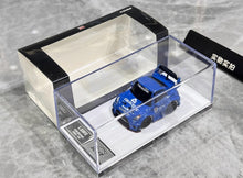 Load image into Gallery viewer, KR 1:64 Blue LBWK GTR R35 #12 Cute Q Sports Model Diecast Resin Car New Collection
