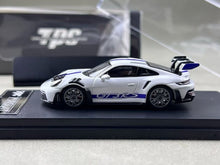 Load image into Gallery viewer, TPC 1:64 White 911 GT3 RS 992 Pursuit Sports Model Diecast Metal Car New Collection
