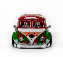 Load image into Gallery viewer, Liberty 1:64 Red Christmas T1 6x6 Flatbed Tow Truck Model Diecast Metal Car

