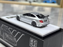 Load image into Gallery viewer, 1:64 BZMW Silver C63 AMG Black Series Coupe Sports Model Diecast Resin Car New Collection
