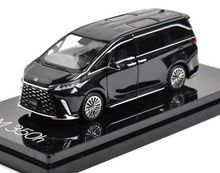 Load image into Gallery viewer, Hobby Japan 1:64 Black 7 Seats LM350h MPV Van Sports Model Diecast Metal Car
