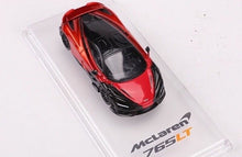 Load image into Gallery viewer, CM 1:64 Orange Black 765LT Super Racing Sports Model Toy Diecast Metal Car BN
