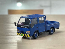 Load image into Gallery viewer, DBGT 1:64 Blue Elf Double Cab Truck Model Diecast Metal Car New Collection
