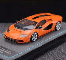Load image into Gallery viewer, EC 1:64 Orange Countach LPI800-4 Racing Sports Model Diecast Resin Car New Collection
