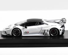 Load image into Gallery viewer, MJ 1:64 White Huracan LP610 GT Sports Model Diecast Metal Car New Collection
