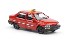 Load image into Gallery viewer, XCARTOYS 1:64 Red Vintage TJ7100 Sedan Taxi Model Toy Metal Car NIP
