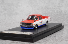 Load image into Gallery viewer, SH 1:64 Red Datsun Sunny Pickup Truck Accessory Model Diecast Resin Car
