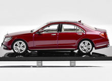 Load image into Gallery viewer, Glory 1:64 Wine Red S320L W222 Sedan Sports Model Diecast Metal Car New Collection
