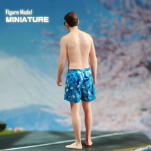 Load image into Gallery viewer, 1:64 Painted Figure Model Miniature Resin Diorama Swimming Suit Man Sun Glasses New
