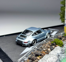 Load image into Gallery viewer, Zincit 1:64 Ice Blue 911 964 singer DLS Sports Model Diecast Metal Car New Collection
