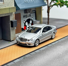 Load image into Gallery viewer, MK 1:64 Silver E63 W211 Classic Sports Sedan Model Diecast Metal Car New
