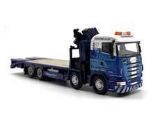 Load image into Gallery viewer, 1:76 Scania R420 Trailer Flatbed Tow Truck Model Diecast Metal Car
