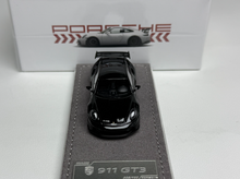 Load image into Gallery viewer, ZJWJ 1:64 Black 911 GT3 Sports Model Diecast Resin Car New Collection
