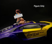 Load image into Gallery viewer, 1:64 Painted Figure Miniature Mini Resin Model Diorama Sexy Woman Lady Sitting
