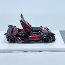 Load image into Gallery viewer, LMF 1:64 Red Carbon Devel 16 Racing Sports Model Diecast Metal Car New Collection
