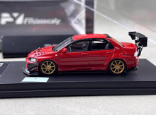 Load image into Gallery viewer, FY 1:64 Red Lancer EVO Evolution 9 IX Widebody Sports Model Diecast Metal Car
