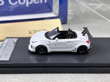 Load image into Gallery viewer, SH 1:64 White LBWK Copen GTR Convertible Sports Model Diecast Metal K Car New
