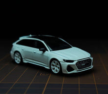 Load image into Gallery viewer, Masdi 1:64 White RS6 Touring Wagon Sports Model Diecast Metal Car New Collection
