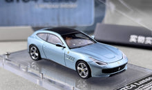 Load image into Gallery viewer, PK 1:64 Ice Blue GTC4 Lusso Coupe Racing Sports Model Diecast Metal Car New Collection
