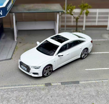 Load image into Gallery viewer, VAV 1:64 White A6L Luxury Sedan Sports Model Diecast Metal Car New Collection
